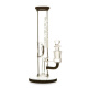Grav Labs Flared Water Pipe (w/ Coil Shower Head) - White [12