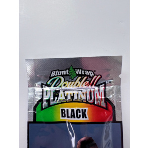 Double Platinum Blunt Wraps (Black Jamaican Rum) - Double Pack