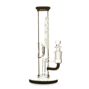 Grav Labs Flared Water Pipe (w/ Coil Shower Head) - Yellow [12"]