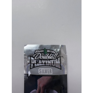 Double Platinum Blunt Wraps (Silver Berries) - Double Pack